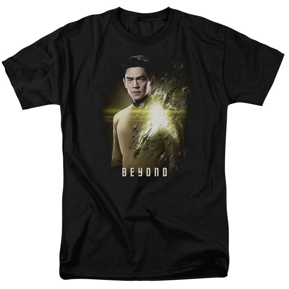 STAR TREK BEYOND : SULU POSTER S\S ADULT 18\1 Black 2X