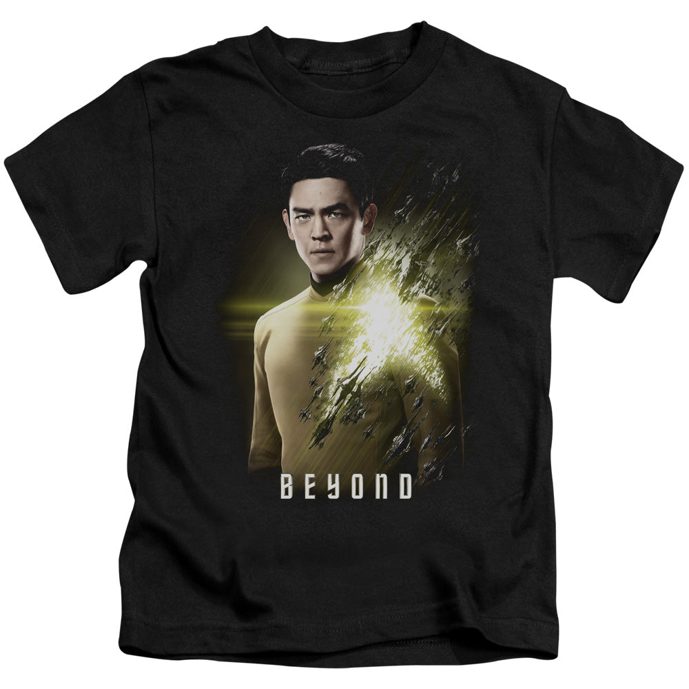 STAR TREK BEYOND : SULU POSTER S\S JUVENILE 18\1 Black MD (5\6)