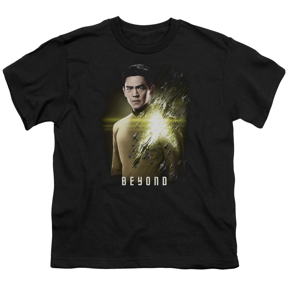 STAR TREK BEYOND : SULU POSTER S\S YOUTH 18\1 Black LG