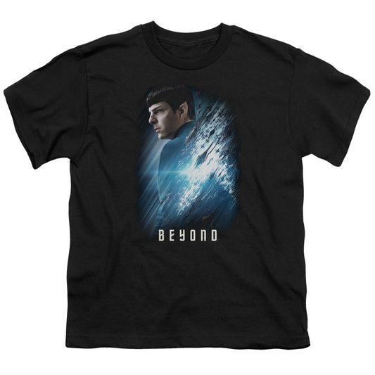 STAR TREK BEYOND : SPOCK POSTER S\S YOUTH 18\1 Black LG