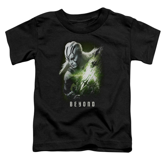 STAR TREK BEYOND : JAYLAH POSTER S\S TODDLER TEE Black LG (4T)