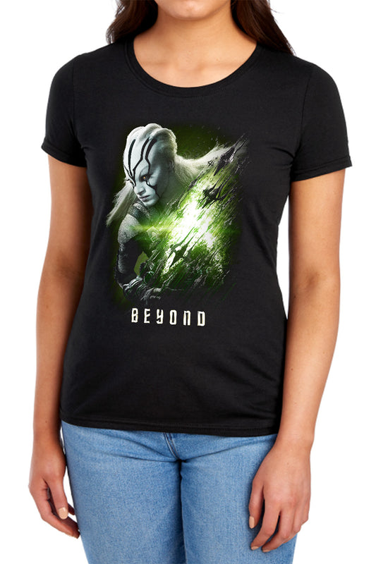 STAR TREK BEYOND : JAYLAH POSTER WOMENS SHORT SLEEVE Black 2X