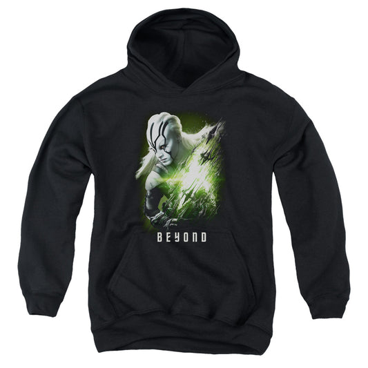 STAR TREK BEYOND : JAYLAH POSTER YOUTH PULL OVER HOODIE Black LG