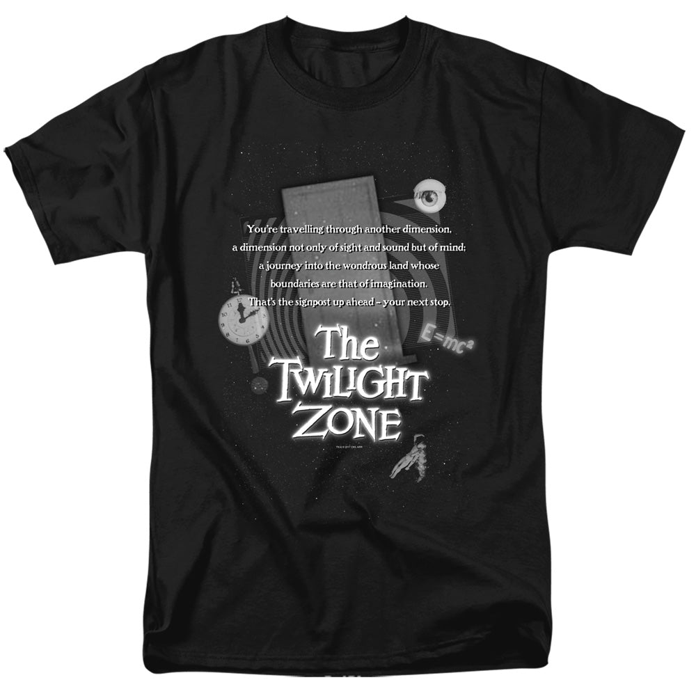 TWILIGHT ZONE : MONOLOGUE S\S ADULT 18\1 BLACK 2X