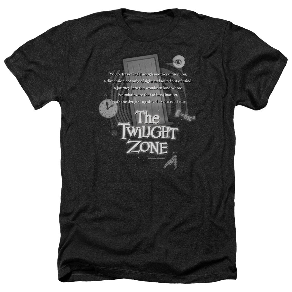 TWILIGHT ZONE : MONOLOGUE ADULT HEATHER BLACK 2X