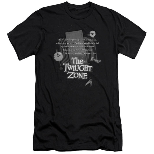 TWILIGHT ZONE : MONOLOGUE PREMIUM CANVAS ADULT SLIM FIT 30\1 BLACK SM