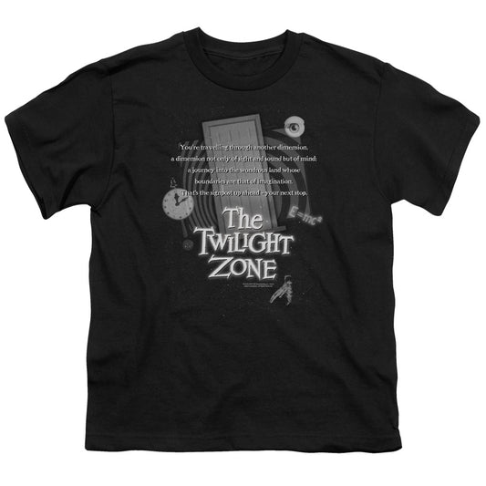 TWILIGHT ZONE : MONOLOGUE S\S YOUTH 18\1 BLACK XL