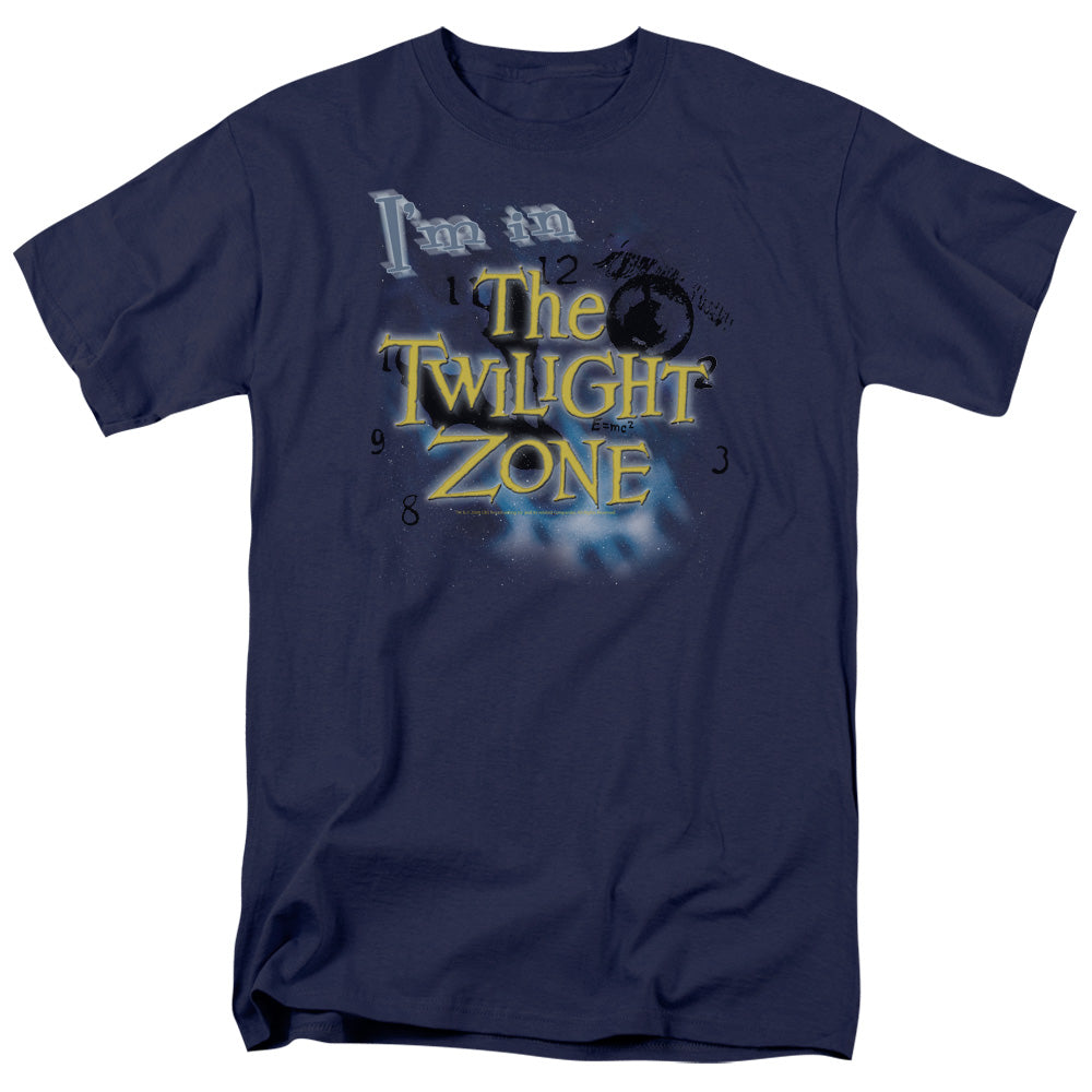 TWILIGHT ZONE : I'M IN THE TWILIGHT ZONE S\S ADULT 18\1 NAVY 2X