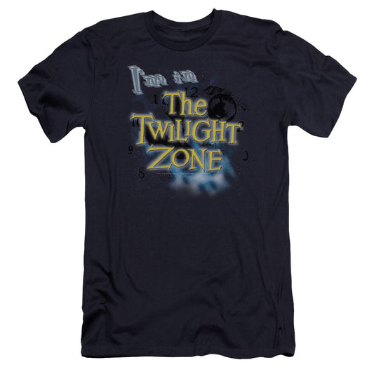 TWILIGHT ZONE : I'M IN THE TWILIGHT ZONE PREMIUM CANVAS ADULT SLIM FIT 30\1 NAVY 2X