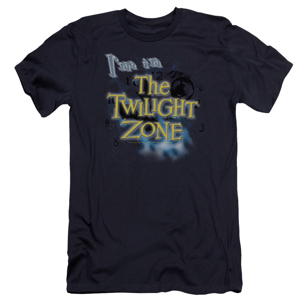 TWILIGHT ZONE : I'M IN THE TWILIGHT ZONE PREMIUM CANVAS ADULT SLIM FIT 30\1 NAVY SM