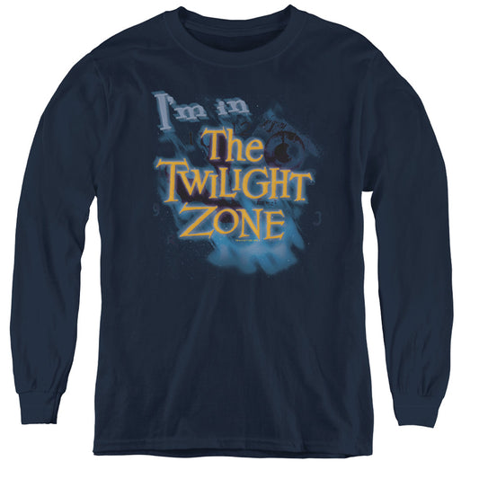 TWILIGHT ZONE : I'M IN THE TWILIGHT ZONE L\S YOUTH NAVY LG