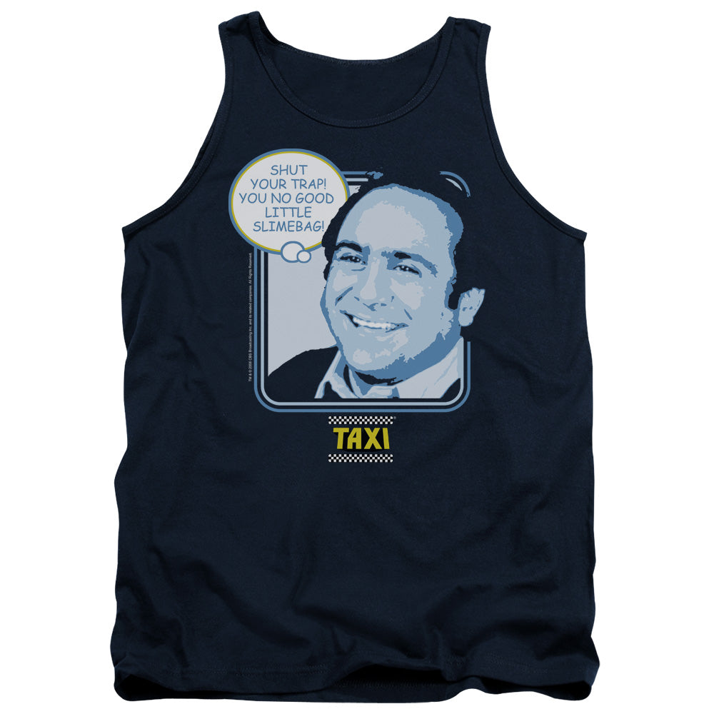 TAXI : SHUT YOUR TRAP ADULT TANK NAVY XL