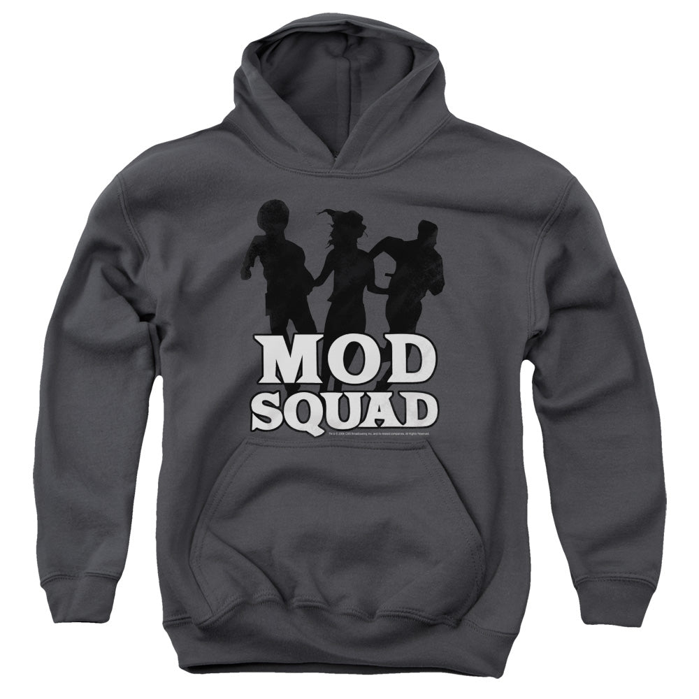MOD SQUAD : MOD SQUAD RUN SIMPLE YOUTH PULL OVER HOODIE CHARCOAL MD