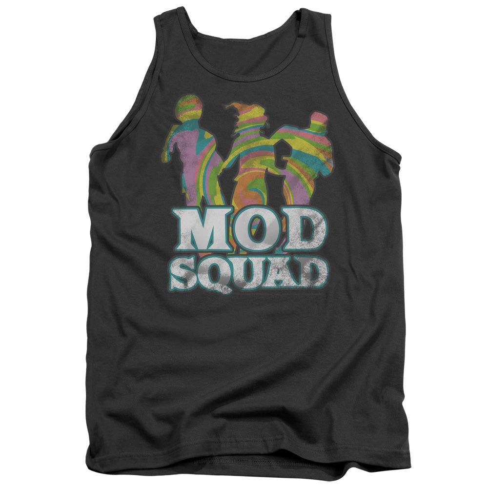 MOD SQUAD : MOD SQUAD RUN GROOVY ADULT TANK CHARCOAL 2X