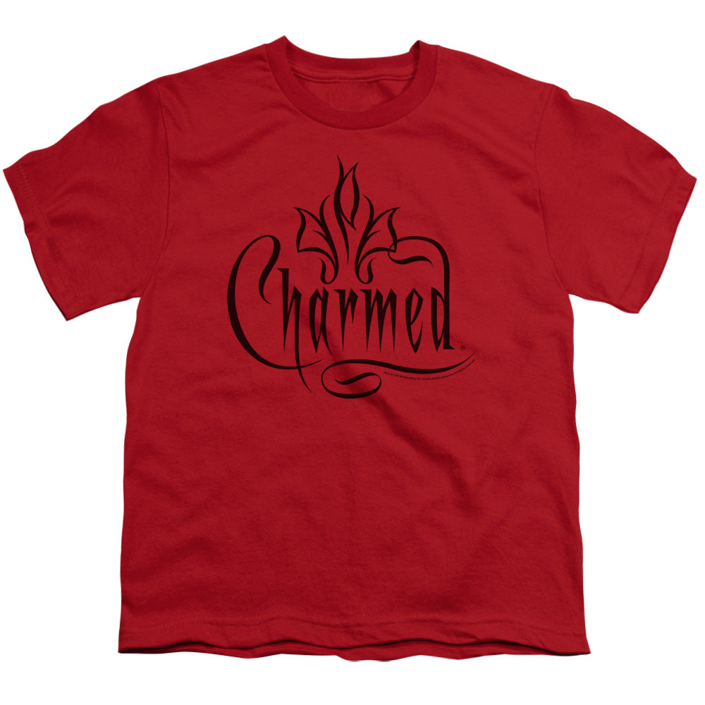 CHARMED : CHARMED LOGO S\S YOUTH 18\1 RED XS