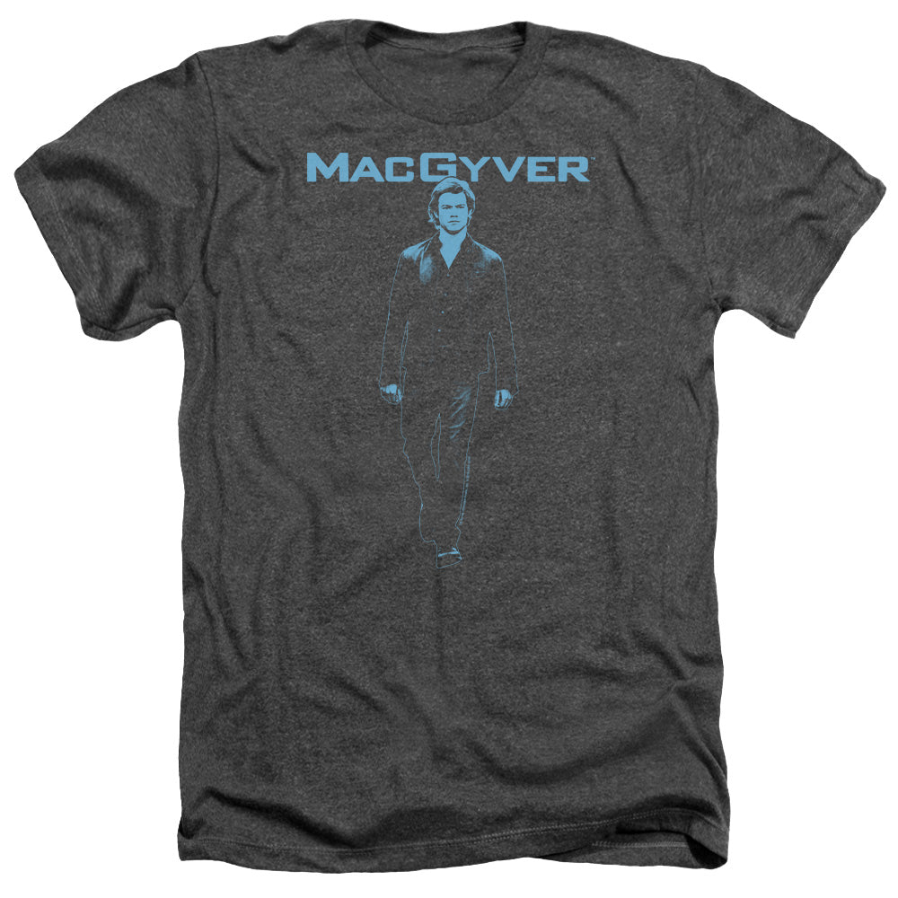 MACGYVER : MONO BLUE ADULT HEATHER Charcoal XL