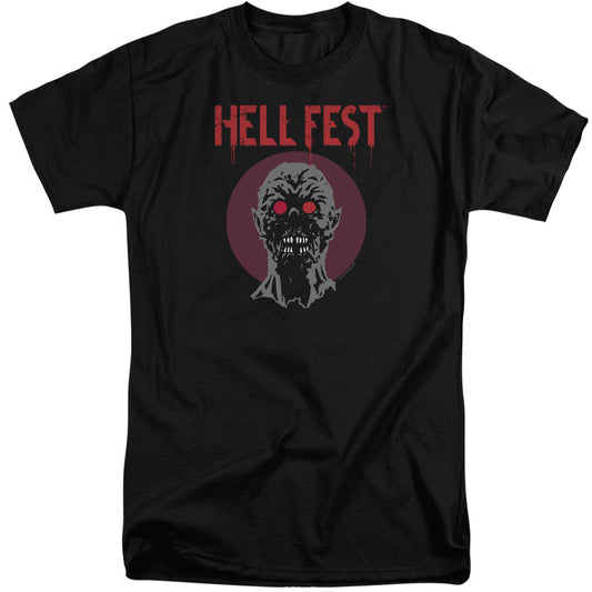 HELL FEST : LOGO ADULT TALL FIT SHORT SLEEVE Black 2X