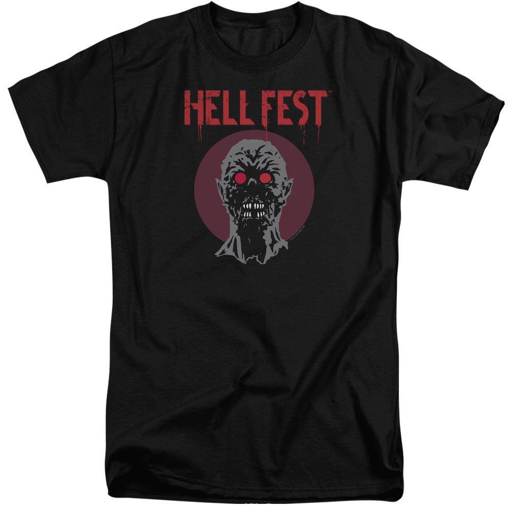 HELL FEST : LOGO ADULT TALL FIT SHORT SLEEVE Black XL