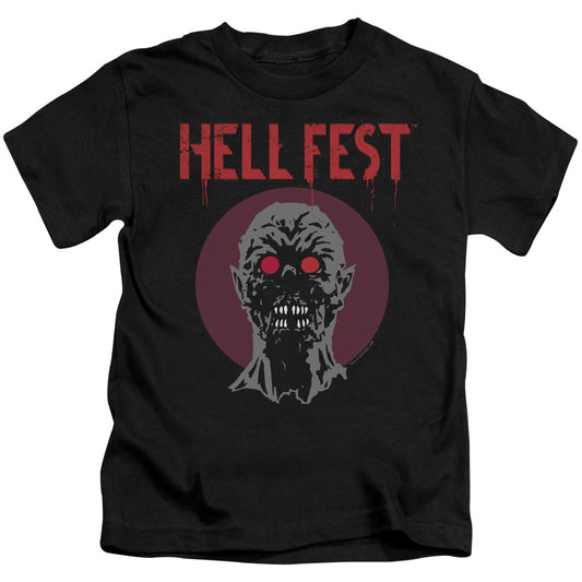 HELL FEST : LOGO S\S JUVENILE 18\1 Black MD (5\6)