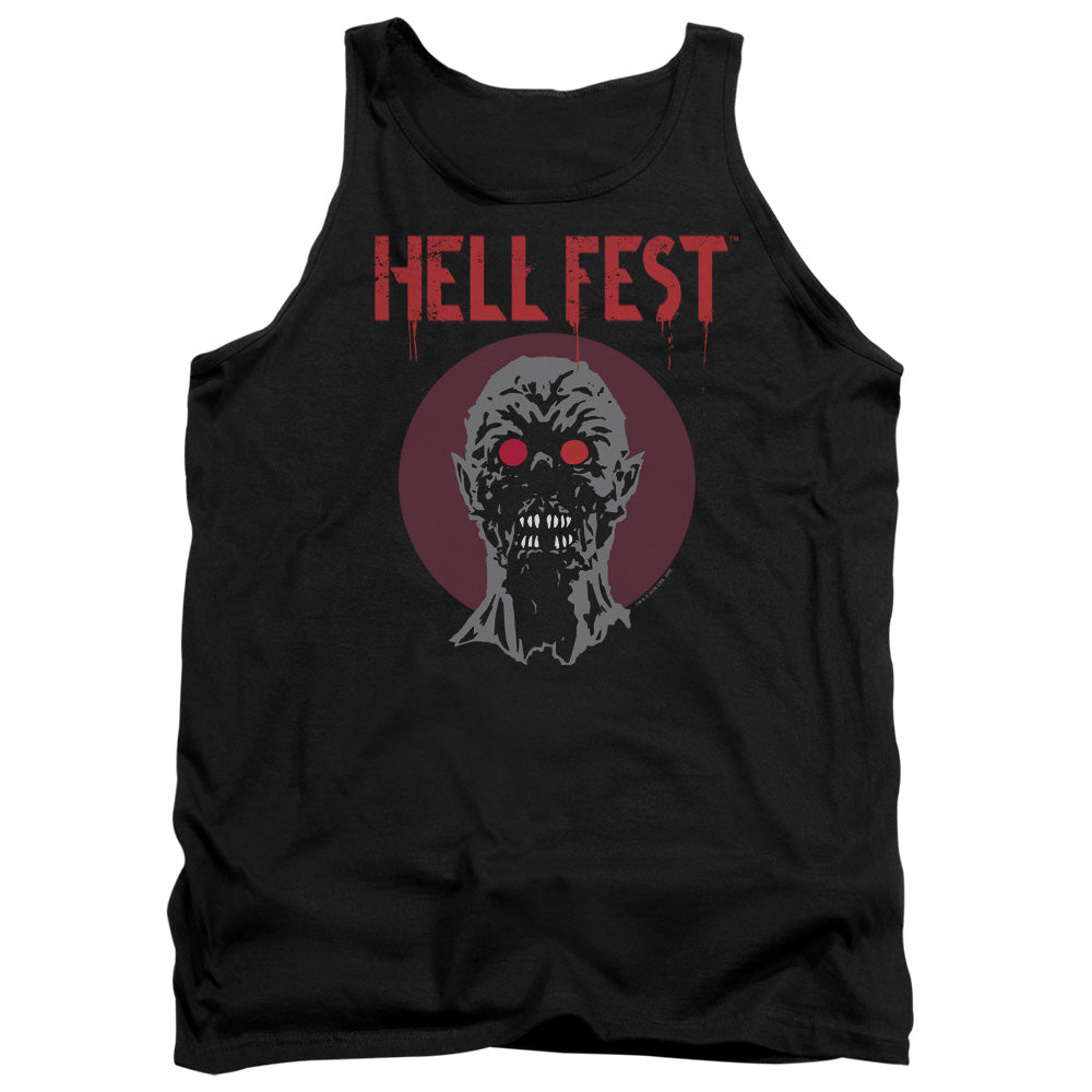 HELL FEST : LOGO ADULT TANK Black 2X