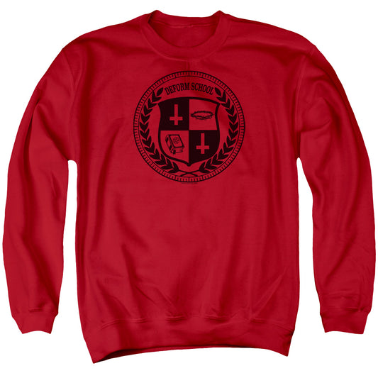 HELL FEST : DEFORM SCHOOL ADULT CREW SWEAT Red MD