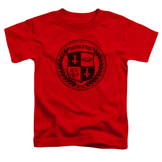 HELL FEST : DEFORM SCHOOL TODDLER SHORT SLEEVE Red XL (5T)