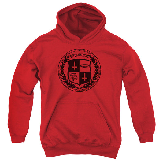 HELL FEST : DEFORM SCHOOL YOUTH PULL OVER HOODIE Red LG