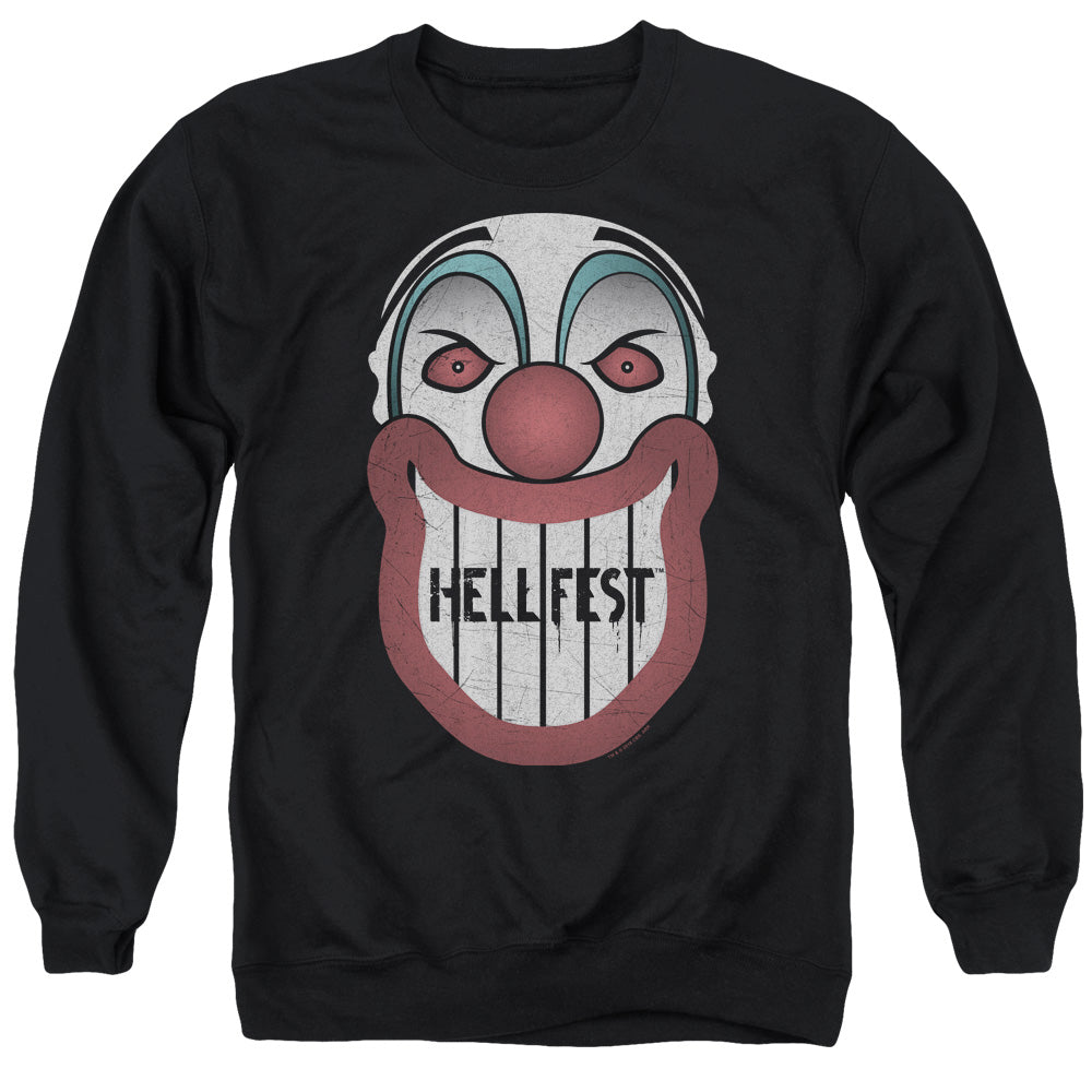 HELL FEST : FACADE ADULT CREW SWEAT Black 2X