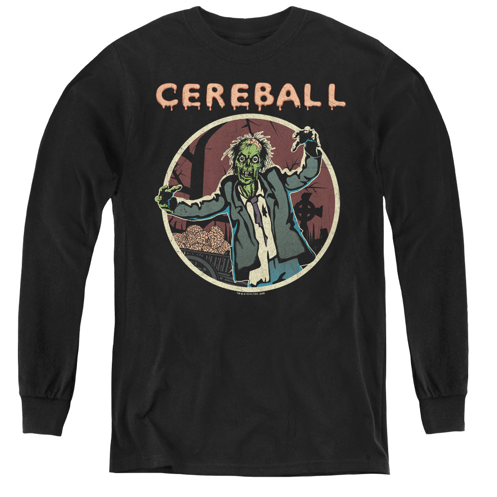 HELL FEST : CEREBALL L\S YOUTH BLACK LG