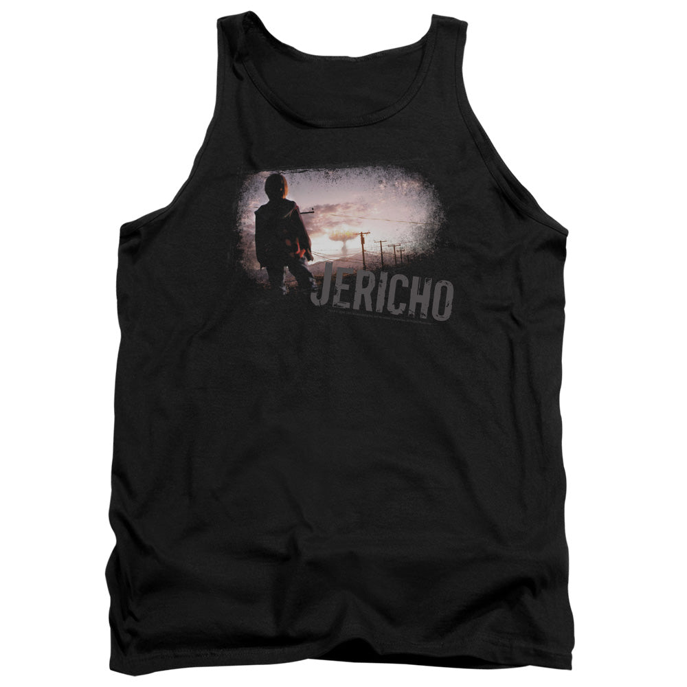 JERICHO : MUSHROOM CLOUD ADULT TANK BLACK LG