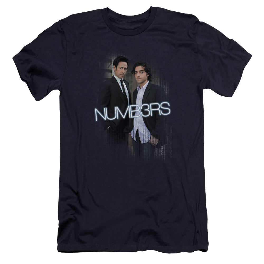 NUMB3RS : DON AND CHARLIE PREMIUM CANVAS ADULT SLIM FIT 30\1 NAVY XL