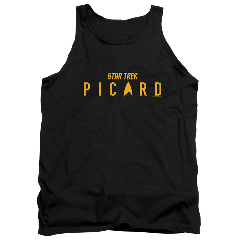 STAR TREK PICARD : PICARD LOGO ADULT TANK Black 2X