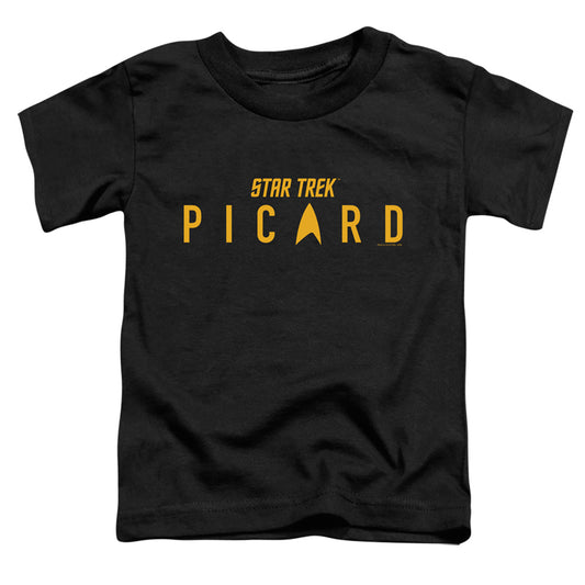 STAR TREK PICARD : PICARD LOGO S\S TODDLER TEE Black LG (4T)