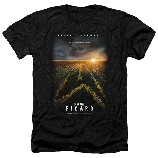 STAR TREK PICARD : PICARD POSTER ADULT HEATHER Black SM