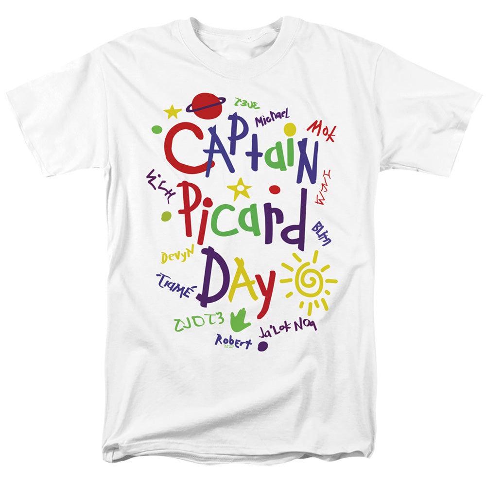 STAR TREK PICARD : PICARD DAY S\S ADULT 18\1 White 2X