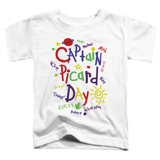 STAR TREK PICARD : PICARD DAY S\S TODDLER TEE White MD (3T)