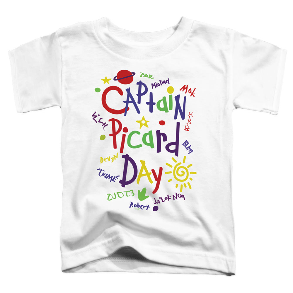 STAR TREK PICARD : PICARD DAY S\S TODDLER TEE White SM (2T)