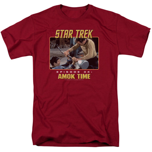 STAR TREK THE ORIGINAL SERIES : AMOK TIME S\S ADULT 18\1 CARDINAL 3X