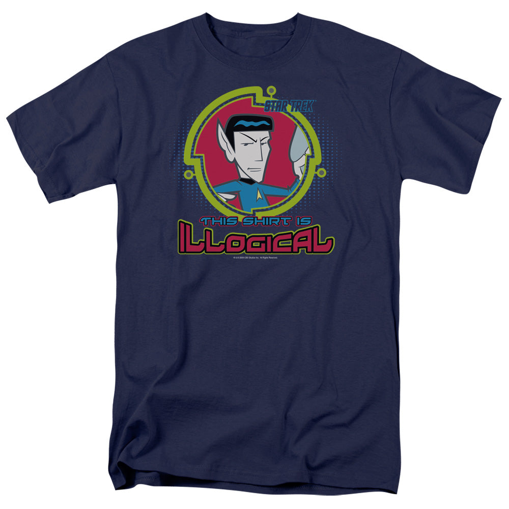 QUOGS : ILLOGICAL S\S ADULT 18\1 NAVY LG