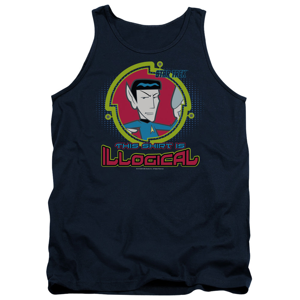 QUOGS : ILLOGICAL ADULT TANK NAVY 2X