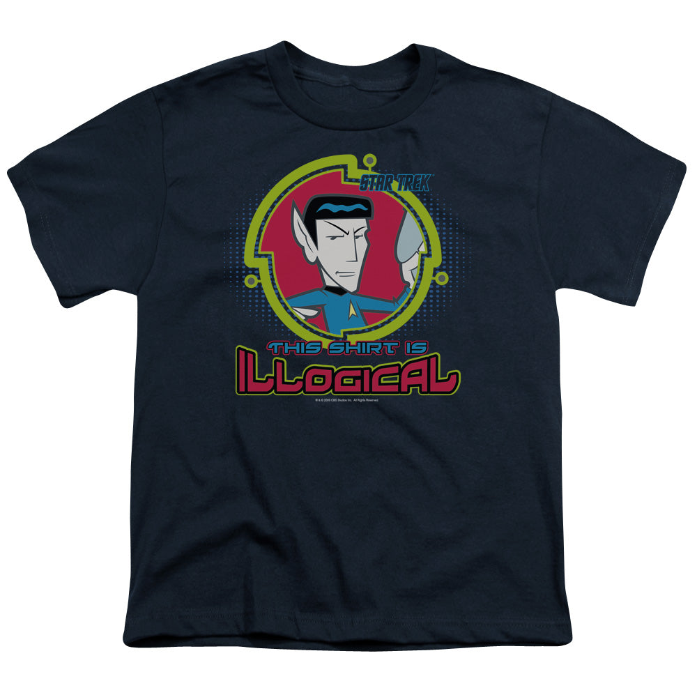 QUOGS : ILLOGICAL S\S YOUTH 18\1 NAVY LG