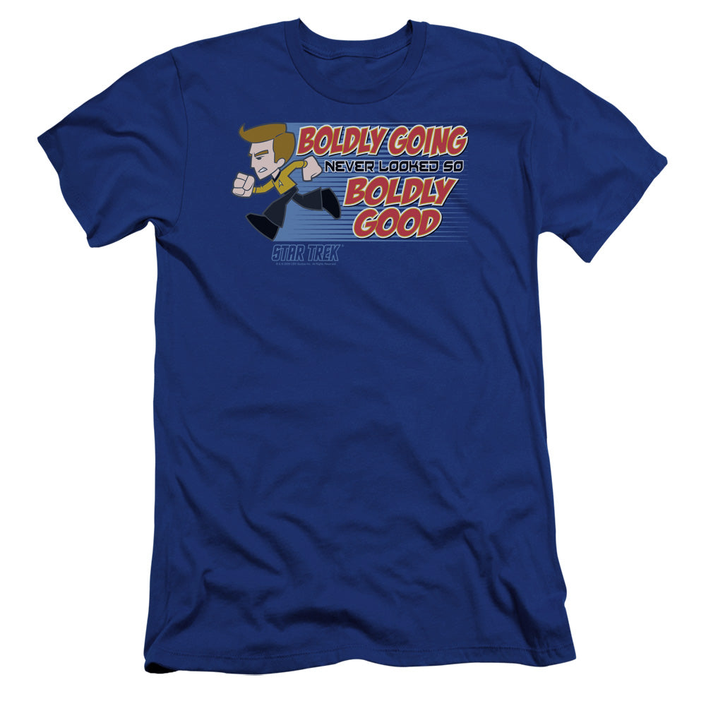 QUOGS : BOLDLY GOOD PREMIUM CANVAS ADULT SLIM FIT 30\1 ROYAL BLUE XL