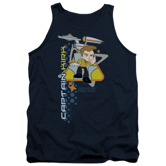 QUOGS : CAPTAIN'S CHAIR ADULT TANK NAVY XL