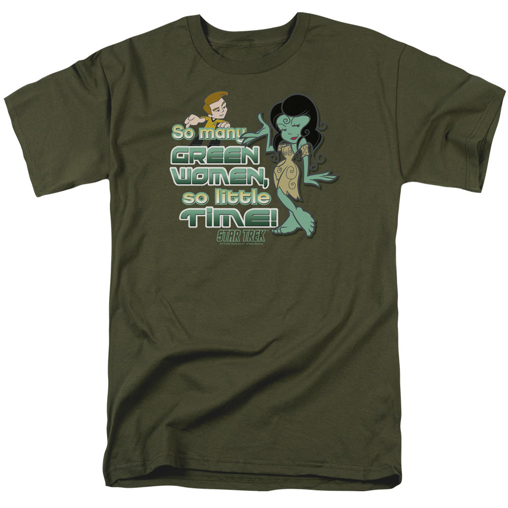 QUOGS : I NEED MORE TIME S\S ADULT 18\1 MILITARY GREEN XL