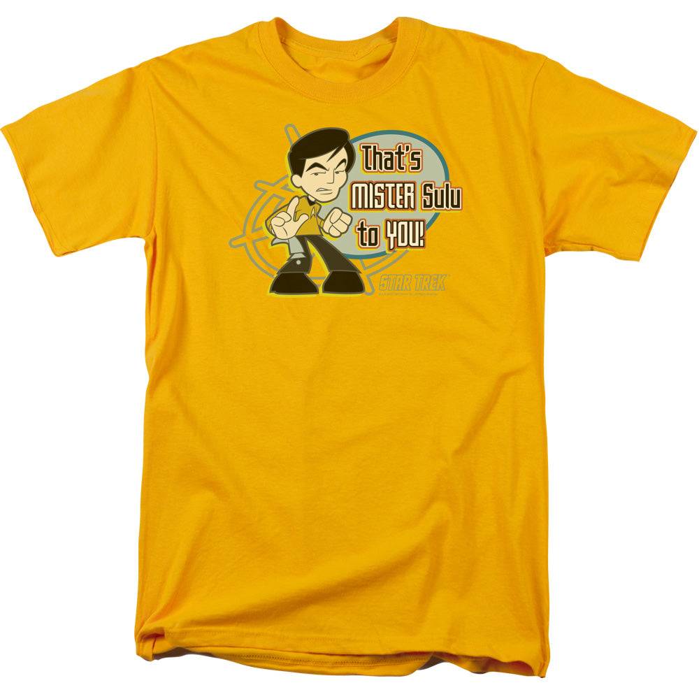 QUOGS : MR. SULU TO YOU S\S ADULT 18\1 GOLD XL