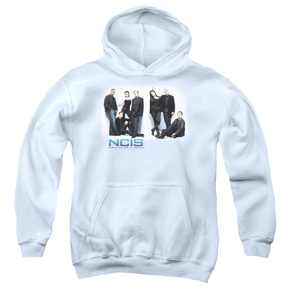 NCIS : WHITE ROOM YOUTH PULL OVER HOODIE WHITE LG