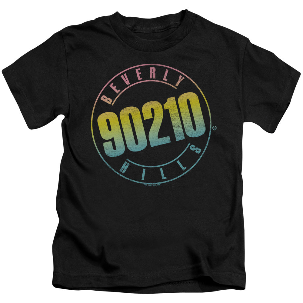 90210 : COLOR BLEND LOGO S\S JUVENILE 18\1 Black MD (5\6)