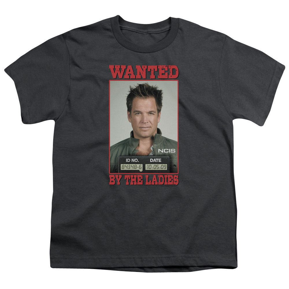 NCIS : WANTED S\S YOUTH 18\1 CHARCOAL XS