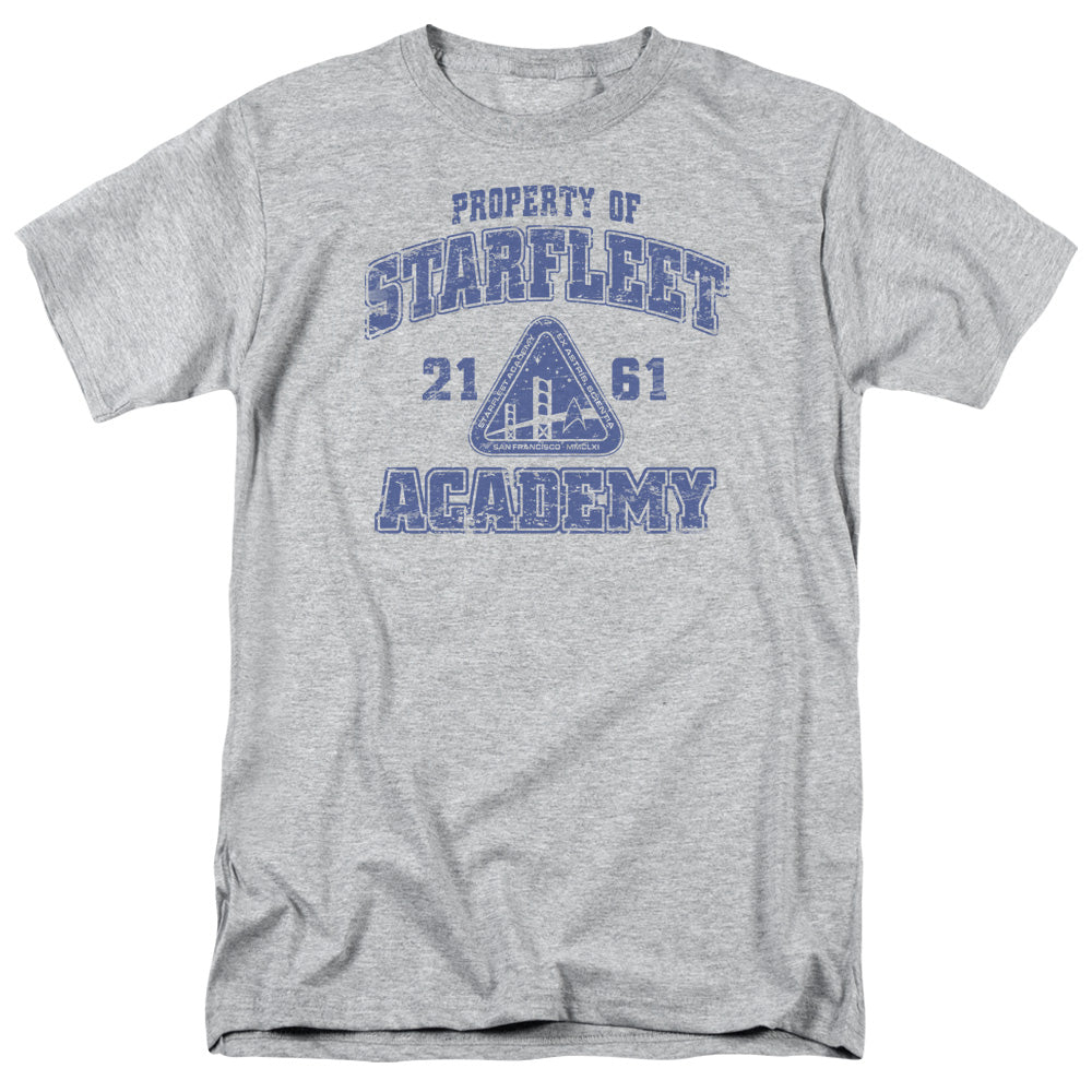 STAR TREK : OLD SCHOOL S\S ADULT 18\1 ATHLETIC HEATHER 2X