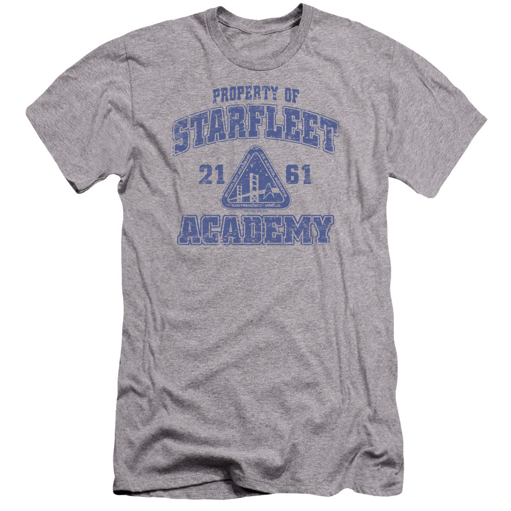 STAR TREK : OLD SCHOOL PREMIUM CANVAS ADULT SLIM FIT 30\1 ATHLETIC HEATHER SM